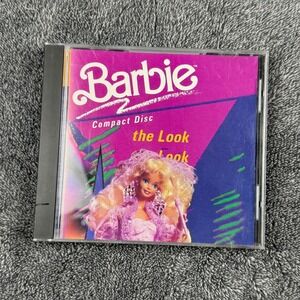 Barbie The Look CD 1990 Rincon Rhino Records‎ Vintage Pop Music R2 70797